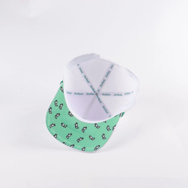 5 Panel Lazer Cut ReRoll Hat With Dancing Bird Underbrim! - Image 3